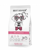 Сухой корм Best Dinner Sensible для собак средних и крупных пород с телятиной и тыквой,12кг