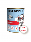 Консервы для собак и щенков Best Dinner Exclusive Vet Profi Gastro Intestinal Конина, 340гр * 12шт