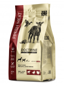 Корм сухой DOCTRINE для собак средних и крупных пород со свежим мясом Индейки/Говядины/Утки 3кг