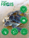 Корм для водяных черепах Glogin Frais повседневный «Деликатес» с морепродуктами, 50гр
